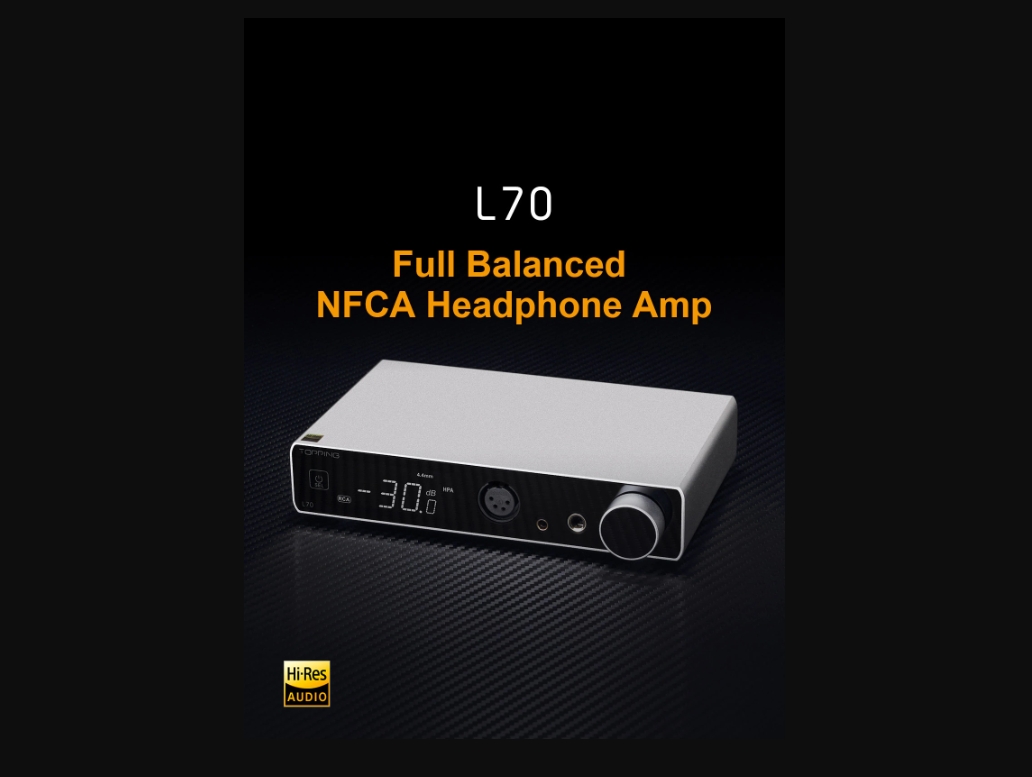 Amplifier Headphone Topping L70