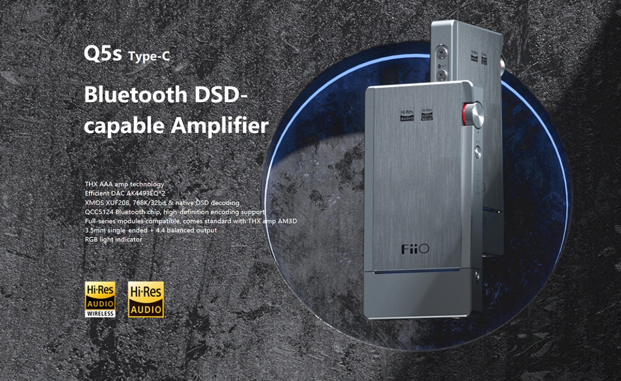 DAC/Amp Fiio Q5s Type C 2020