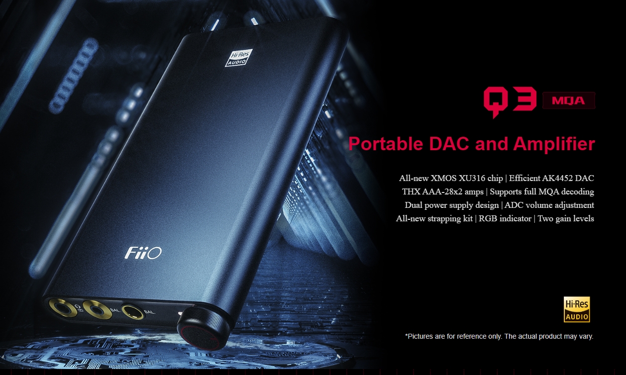 DAC/Amp Portable FiiO Q3 MQA