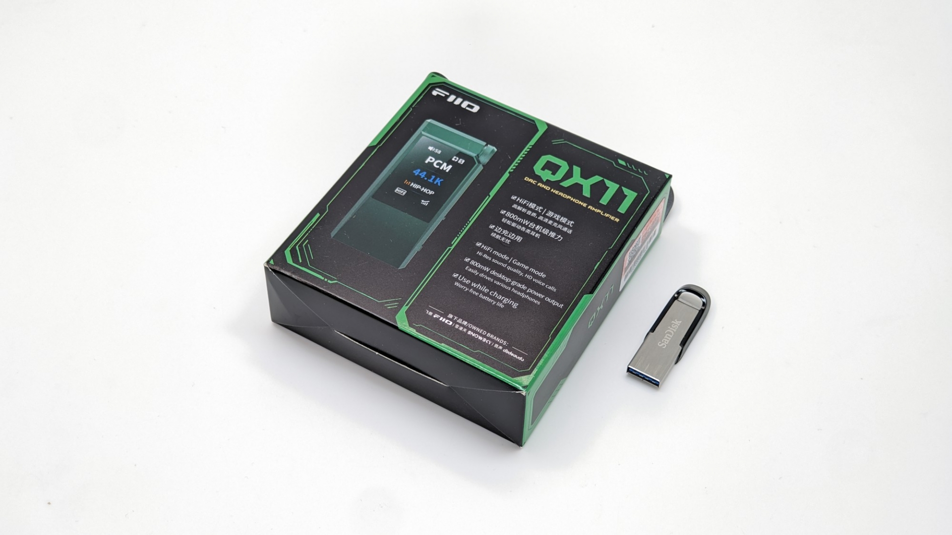 Đánh Giá FiiO QX11 – Portable DAC/AMP Gaming Dual ESS ES9069Q