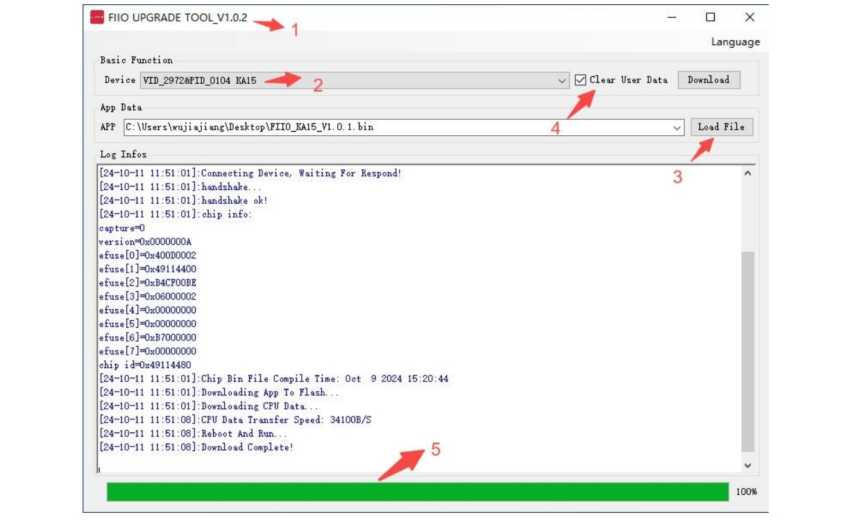 FiiO Phát Hành Firmware V1.1.3 Dành Cho FiiO KA15 – Sửa Lỗi Màn Hình Không Sáng Khi Kết Nối Điện Thoại