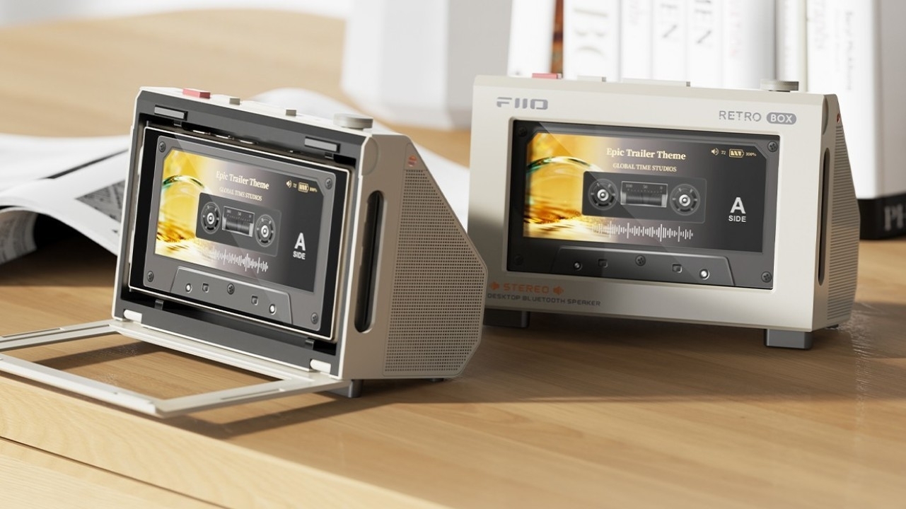 FiiO Retro Box Đã Sẵn Hàng Tại Fitgearshop - Loa Bluetooth Retro Hi-Fi Dành Riêng Cho Máy Nghe Nhạc FiiO