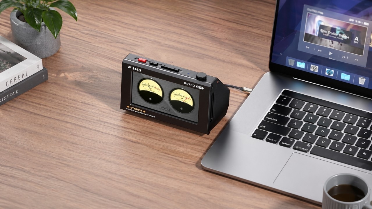 FiiO Retro Box Đã Sẵn Hàng Tại Fitgearshop - Loa Bluetooth Retro Hi-Fi Dành Riêng Cho Máy Nghe Nhạc FiiO