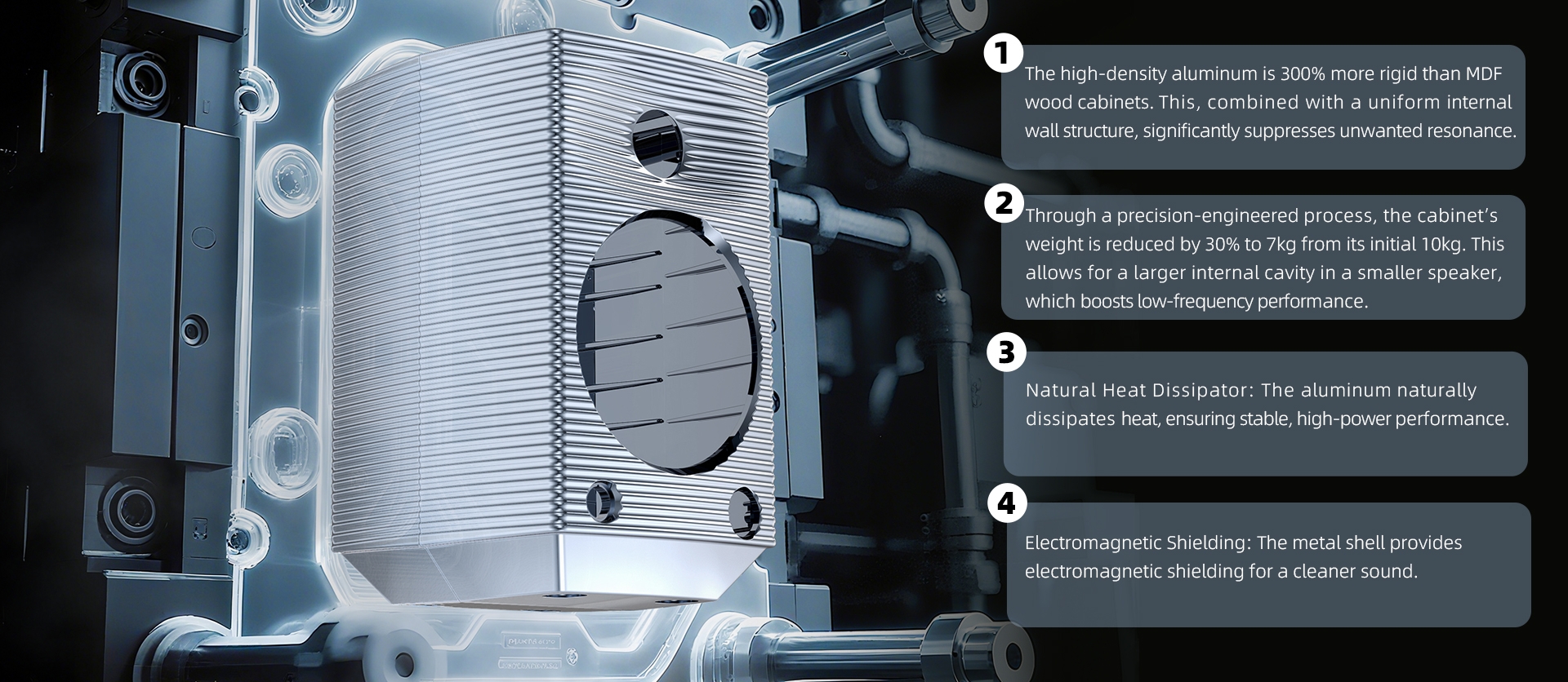 FiiO SP5 – Loa để bàn Hi-Fi cao cấp với củ loa “Continuum” 5.25 inch