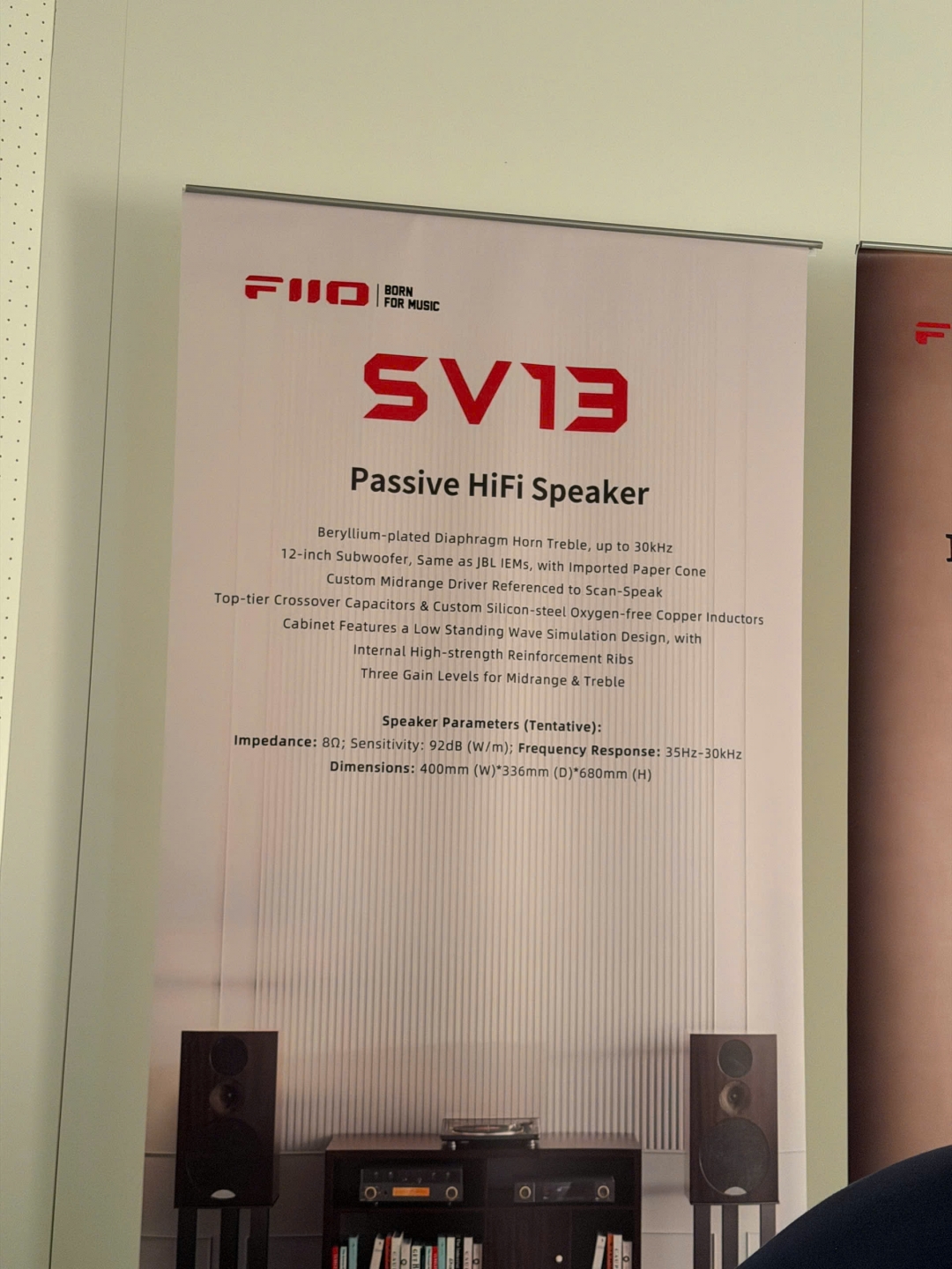 FiiO SV13 Xuất Hiện Tại High End Vienna 2026 – Mẫu Loa HiFi Thụ Động Đầu Tiên Của FiiO Gây Chú Ý