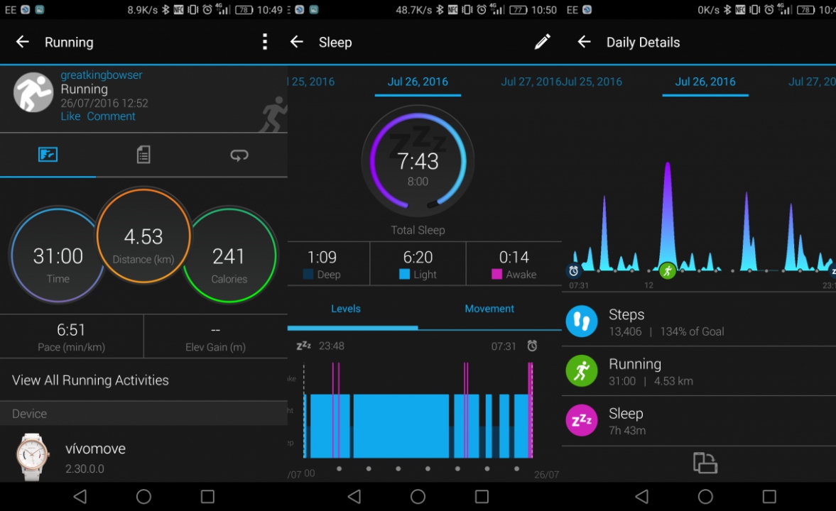 Garmin Vivomove HR Sport
