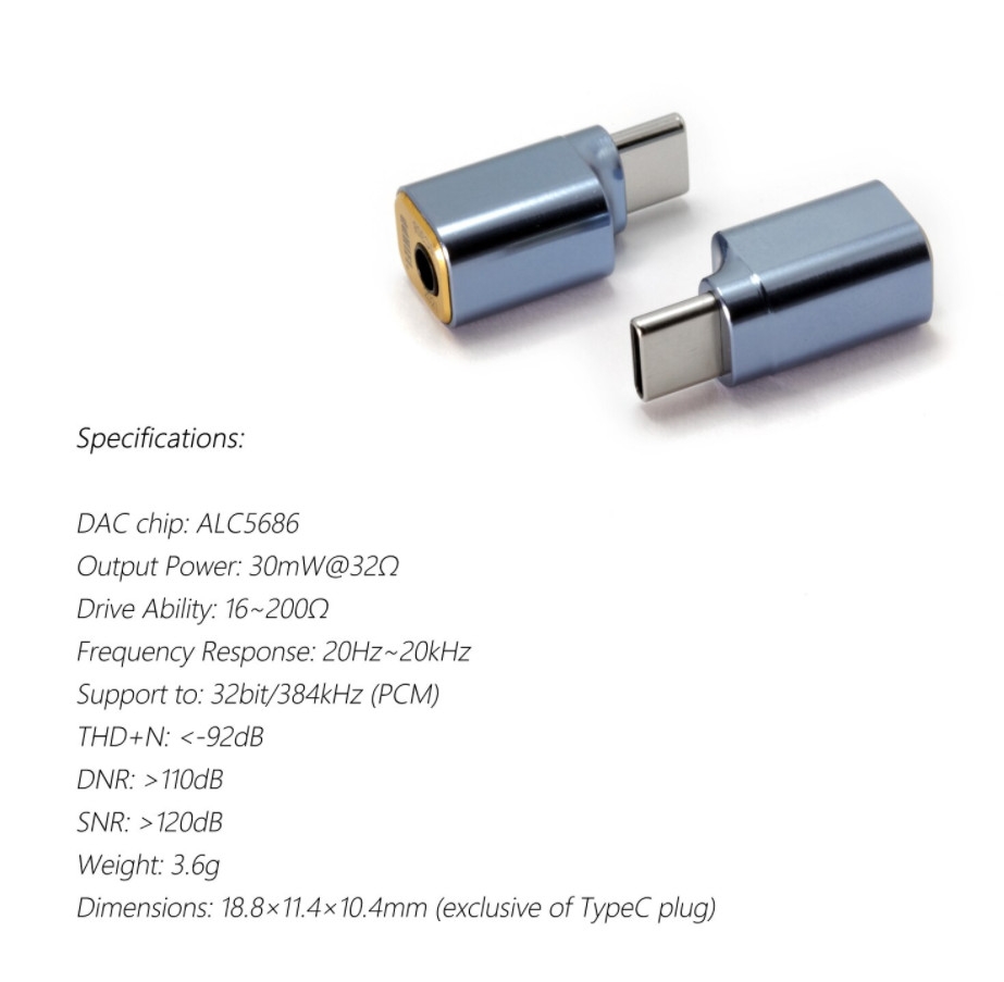 Giắc ddHiFi Aluminum Alloy TC35B (2021)