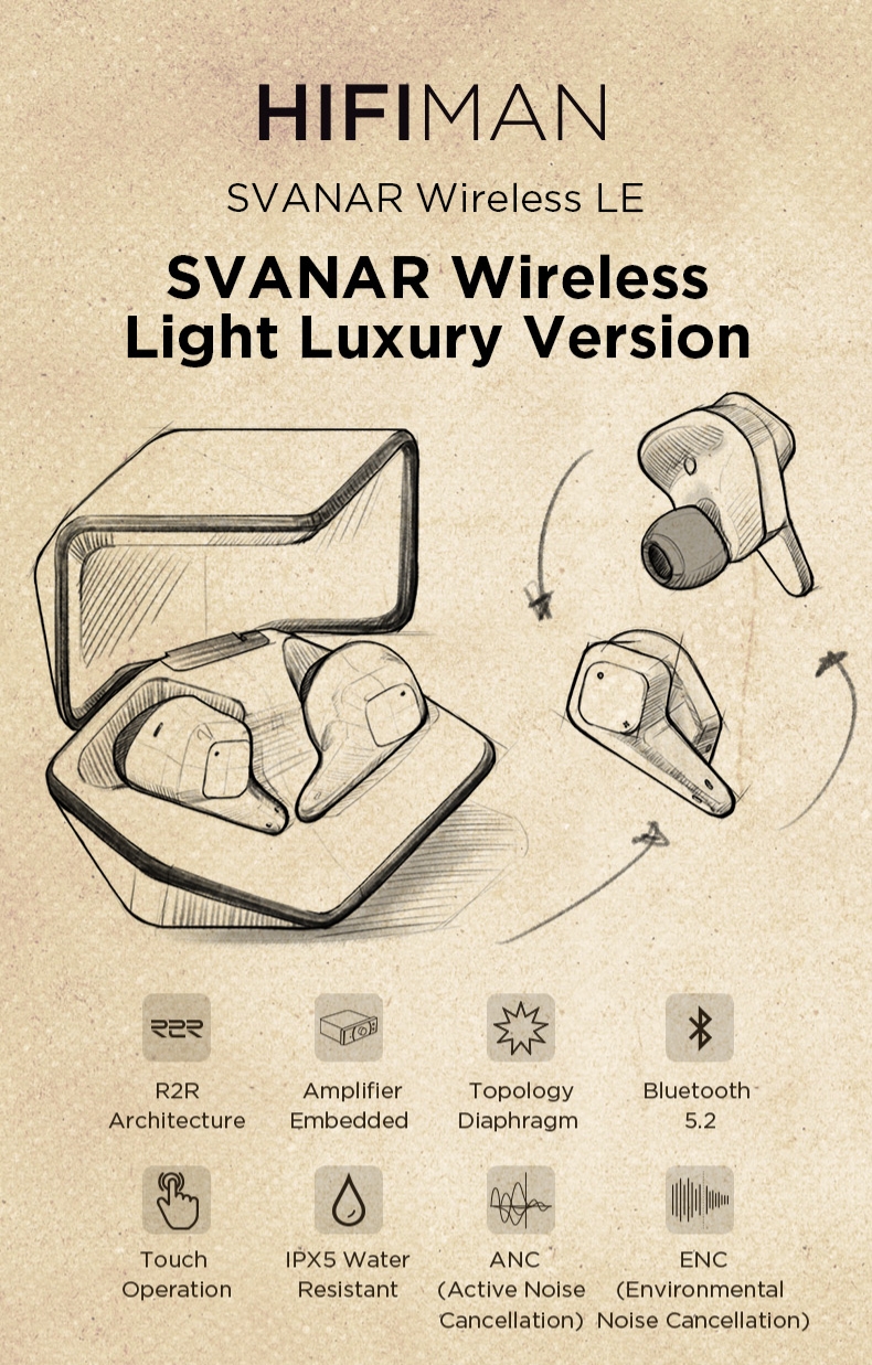 HiFiMan Svanar Wireless LE