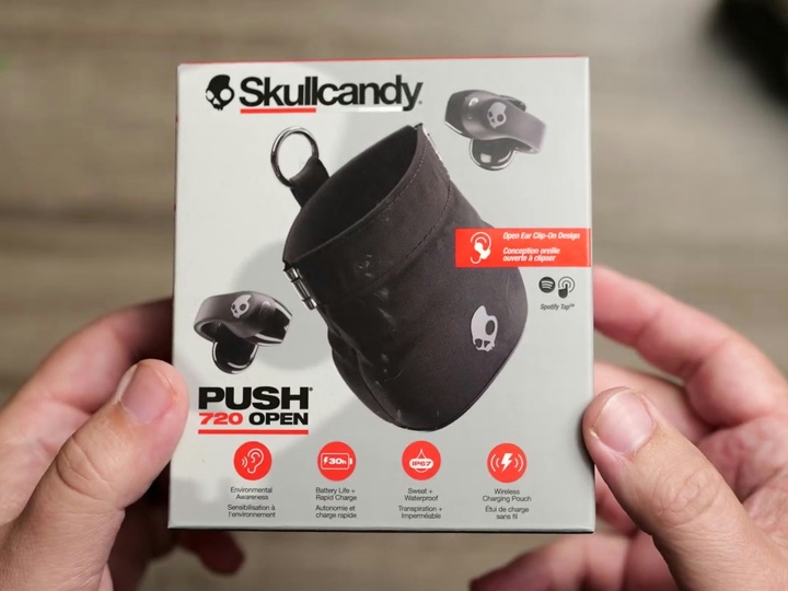 Skullcandy Push 720 Open – Tai nghe ear cuff True Wireless đầu tiên của Skullcandy Chính Thức Ra Mắt
