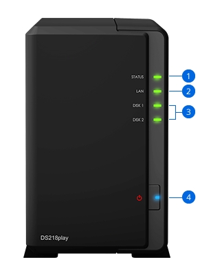 Synology NAS DS218 Play