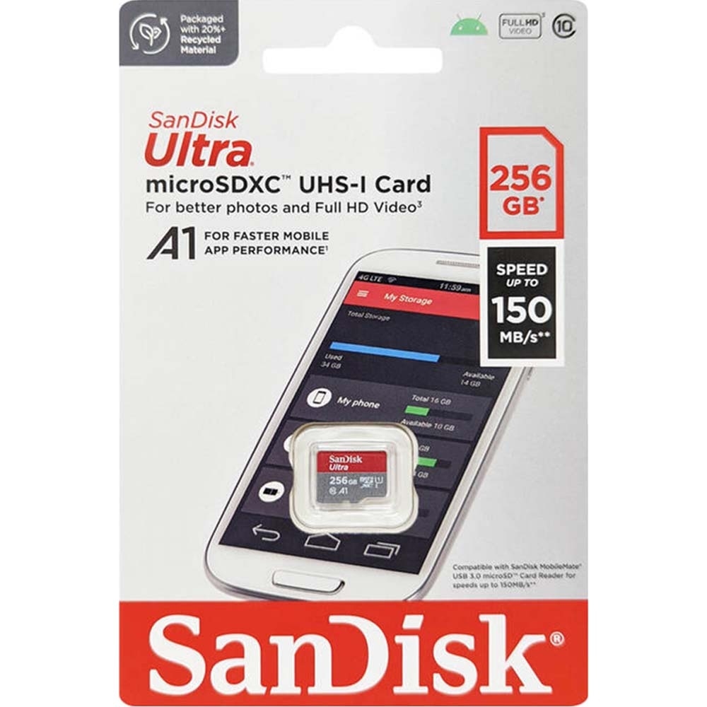 Thẻ nhớ MicroSDXC SanDisk Ultra A1