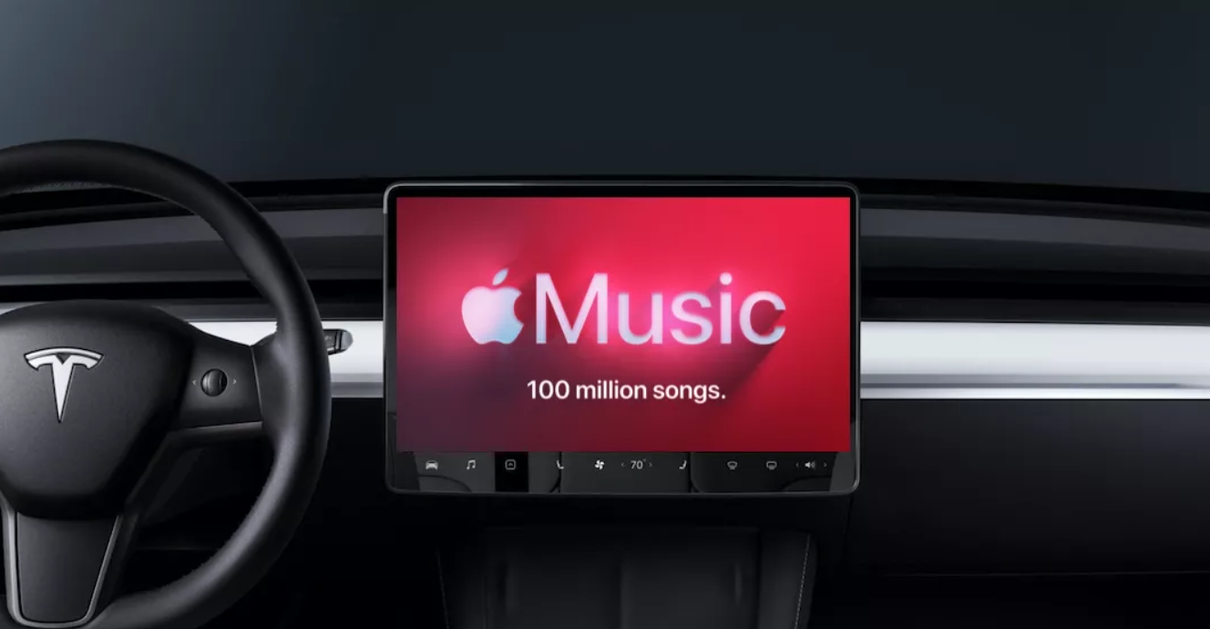 Apple Music đã tích hợp trên xe của Tesla