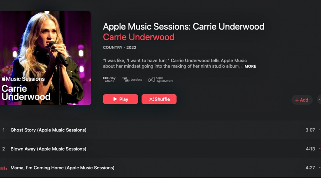 Apple Music Sessions: ra mắt nội dung độc quyền của Apple Music