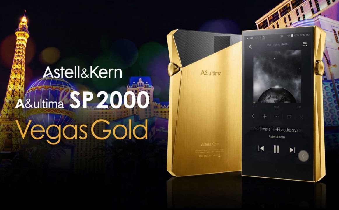 Astell & Kern vừa ra phiên bản đặc biệt giới hạn mạ vàng 