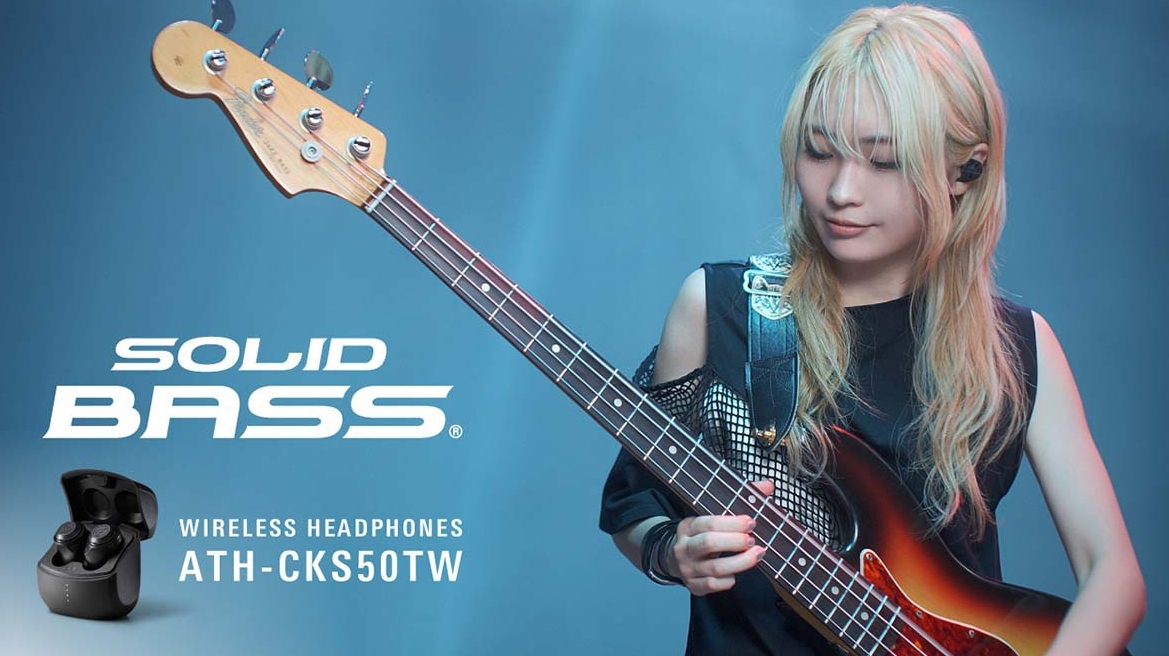 Audio-Technica ra mắt tai nghe chuyên Bass mang tên ATH-CKS50TW