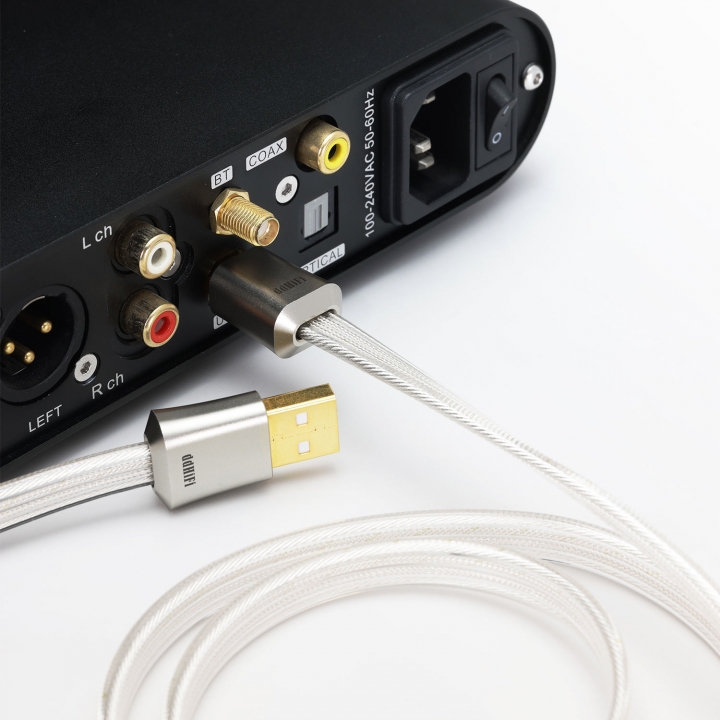 Dây USB ddHiFi TC19BA – Dây Tín Hiệu Số Flagship Bằng Bạc Nguyên Chất Mới Ra Mắt