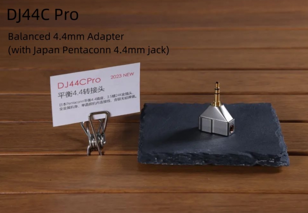 ddHiFi hé lộ thông tin DJ44C Pro Balanced 4.4 Adapter