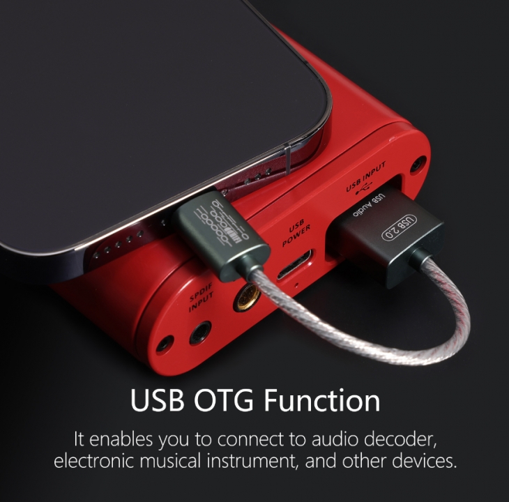 ddHiFi tiếp tục nâng cấp dây OTG Lightning ra USB-A MFi06F (2.0)
