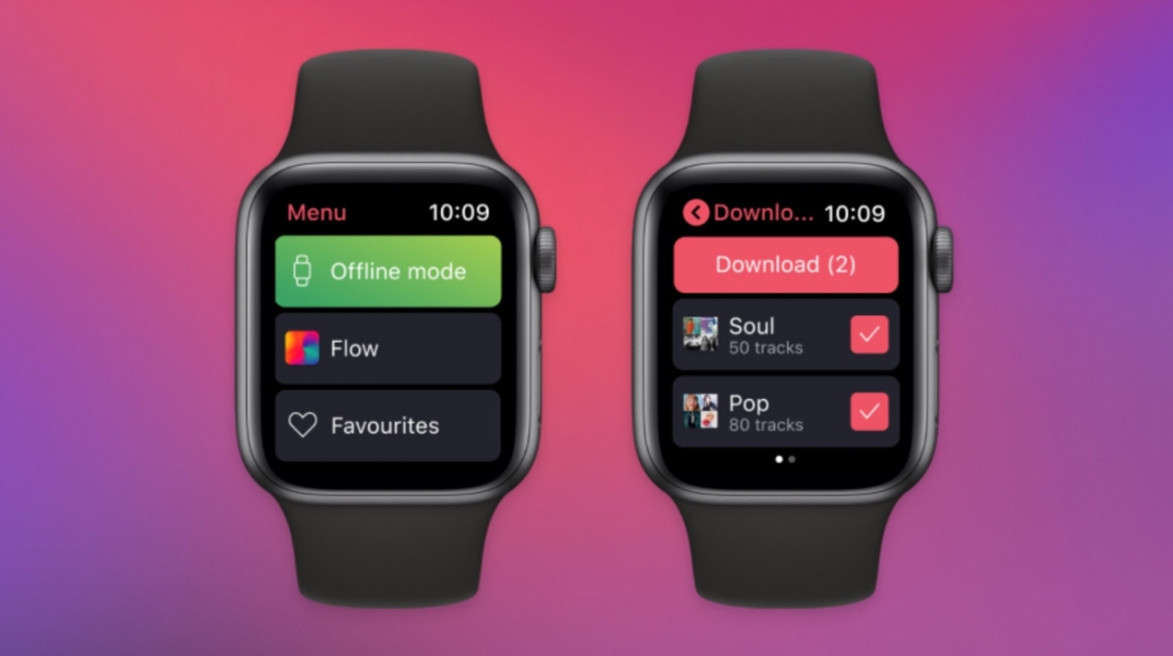 Deezer trên Apple Watch có thể download và nghe nhạc Offline