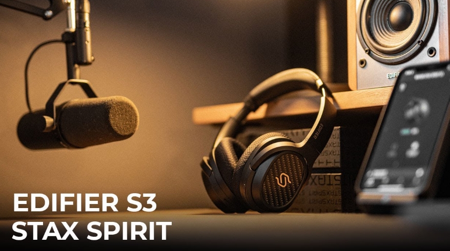 Edifier ra mắt tai nghe STAX Spirit S3 với Bluetooth 5.2 pin khủng 80 tiếng