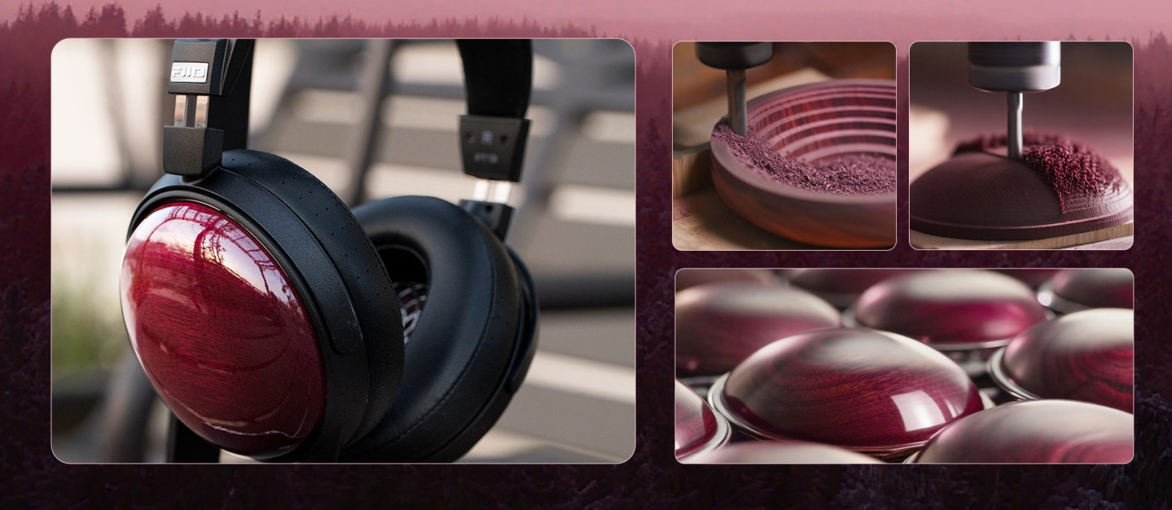 FiiO chính thức ra mắt tai nghe Over-Ear Closed-Back FiiO FT13 – Thiết kế gỗ Purpleheart, driver 60mm cực khủng