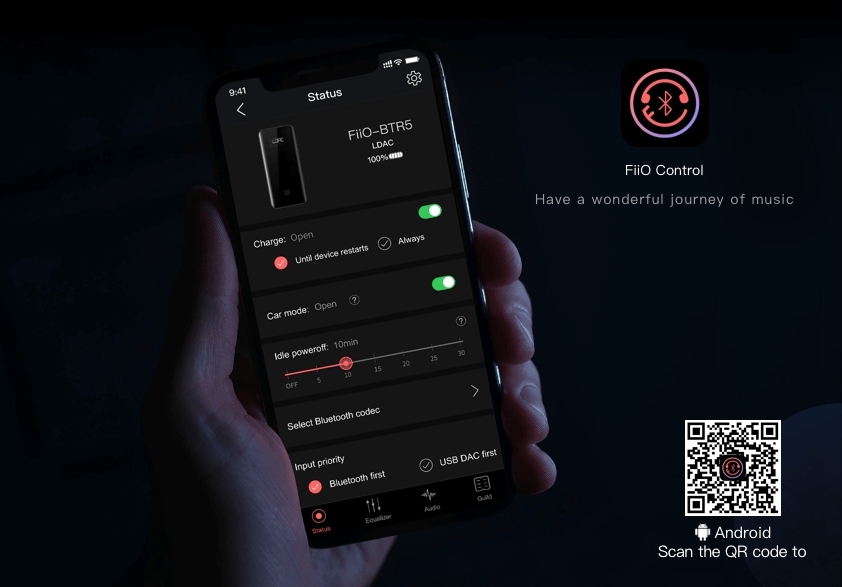 Fiio Control ứng dụng độc quyền mới cho các thiết bị Bluetooth của FiiO 