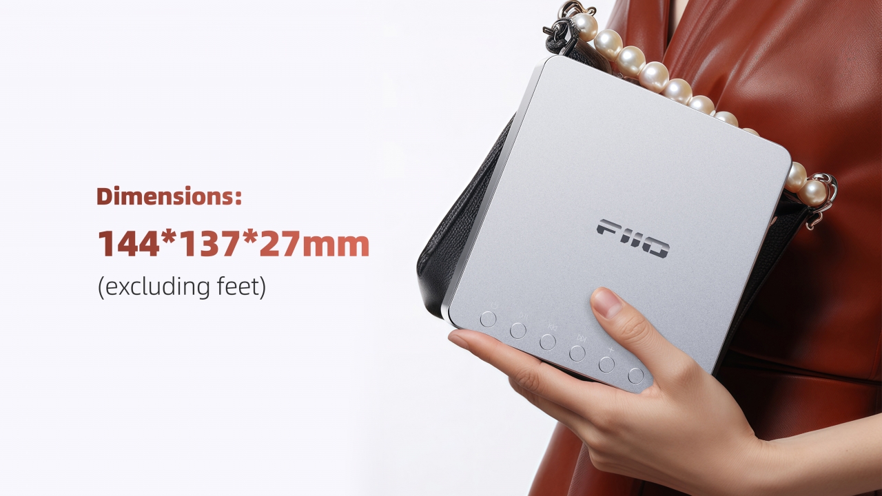 FiiO DM13 : Portable CD Player Mới Ra Mắt