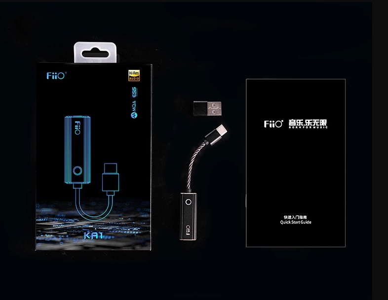 Fiio giới thiệu bộ DAC/Amp di động KA1 nhỏ gọn mới nhất cho iphone, andorid