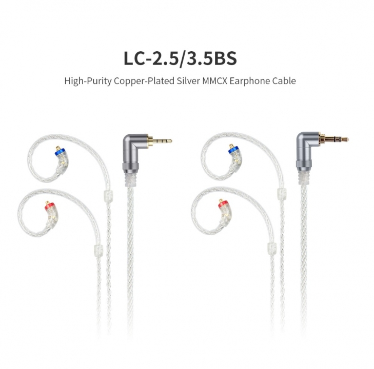 Fiio giới thiệu dây cable mới LC-3.5BS và LC-2.5BS Có Độ Tinh Khiết Cao