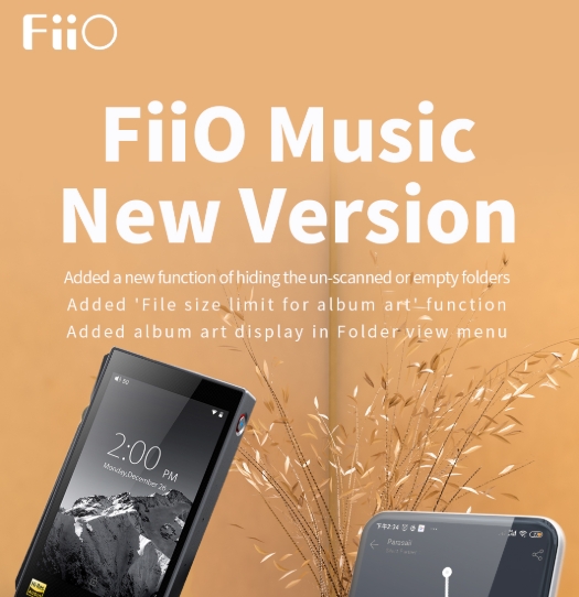 Fiio Music App cập nhật version v1.2.0 cho X5III/X7/X7MKII