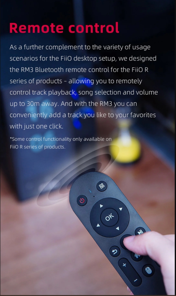 FiiO RM3 Bluetooth Remote Control