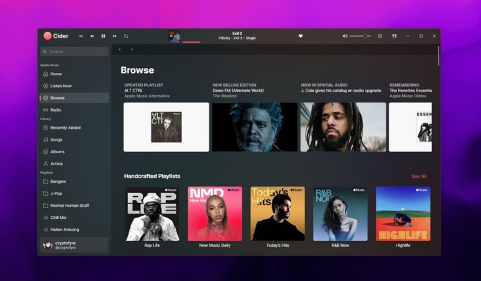 Giải pháp mới để nghe nhạc Apple Music trên hệ điều hành Windows
