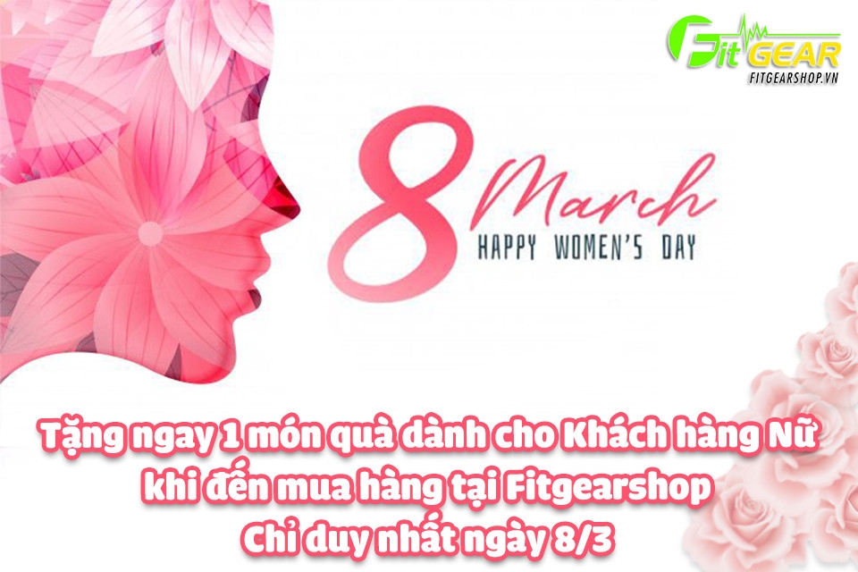 Happy women’s day: Ngất ngây cùng ưu đãi riêng cho chị em phụ nữ duy nhất 1 ngày
