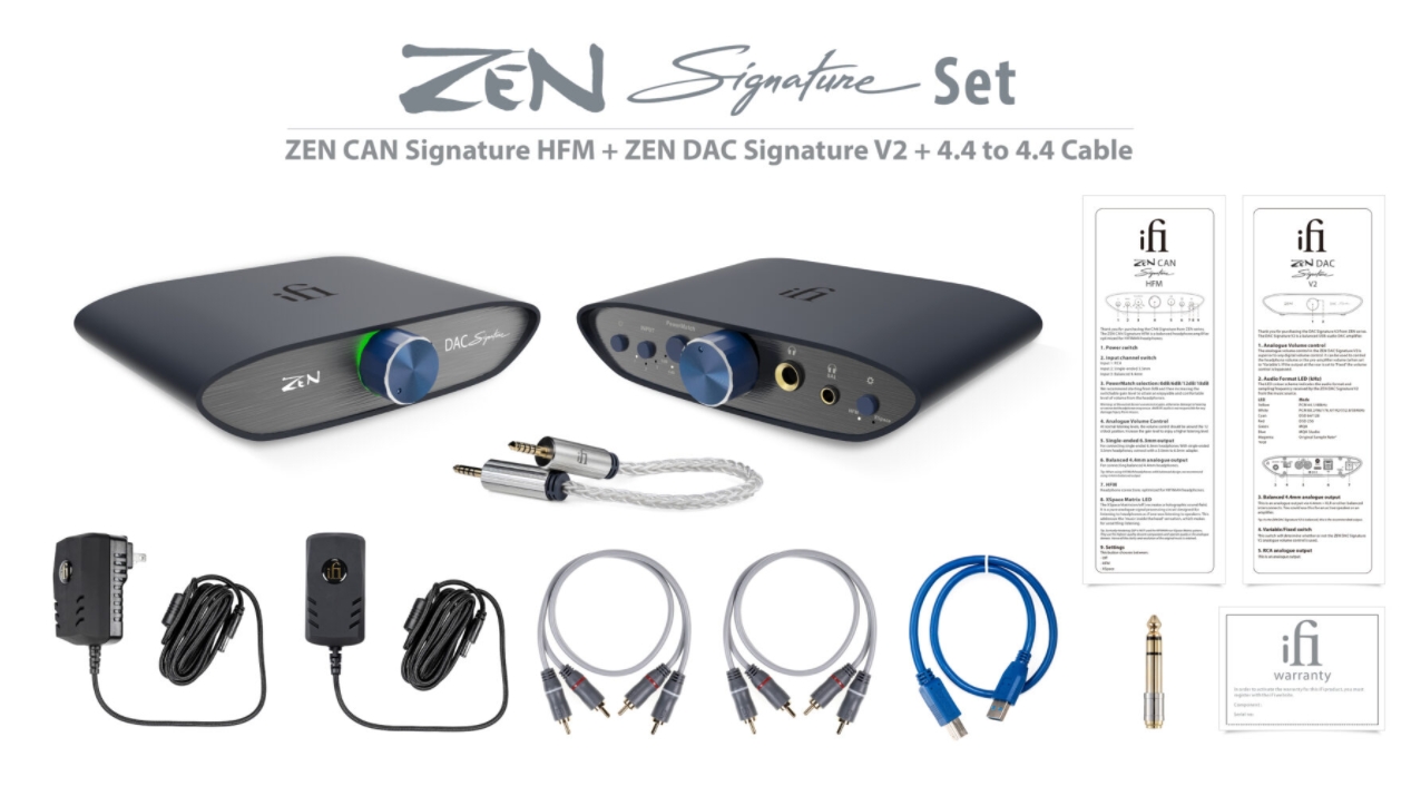 iFi giới thiệu combo Zen Signature MZ99 cho tai nghe Meze 99s