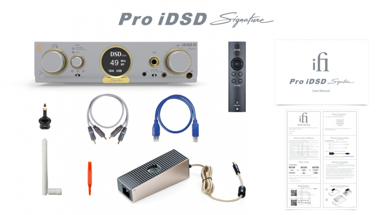 iFi giới thiệu DAC Pro iDSD Signature với các tính năng phong phú