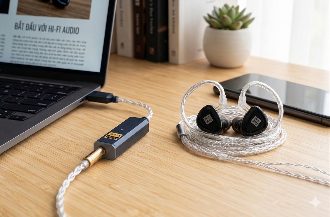 iFi GO link 2 + AIRO Astra – Combo DAC/Amp Và IEM Hi-Fi Dành Cho Người Mới Bắt Đầu