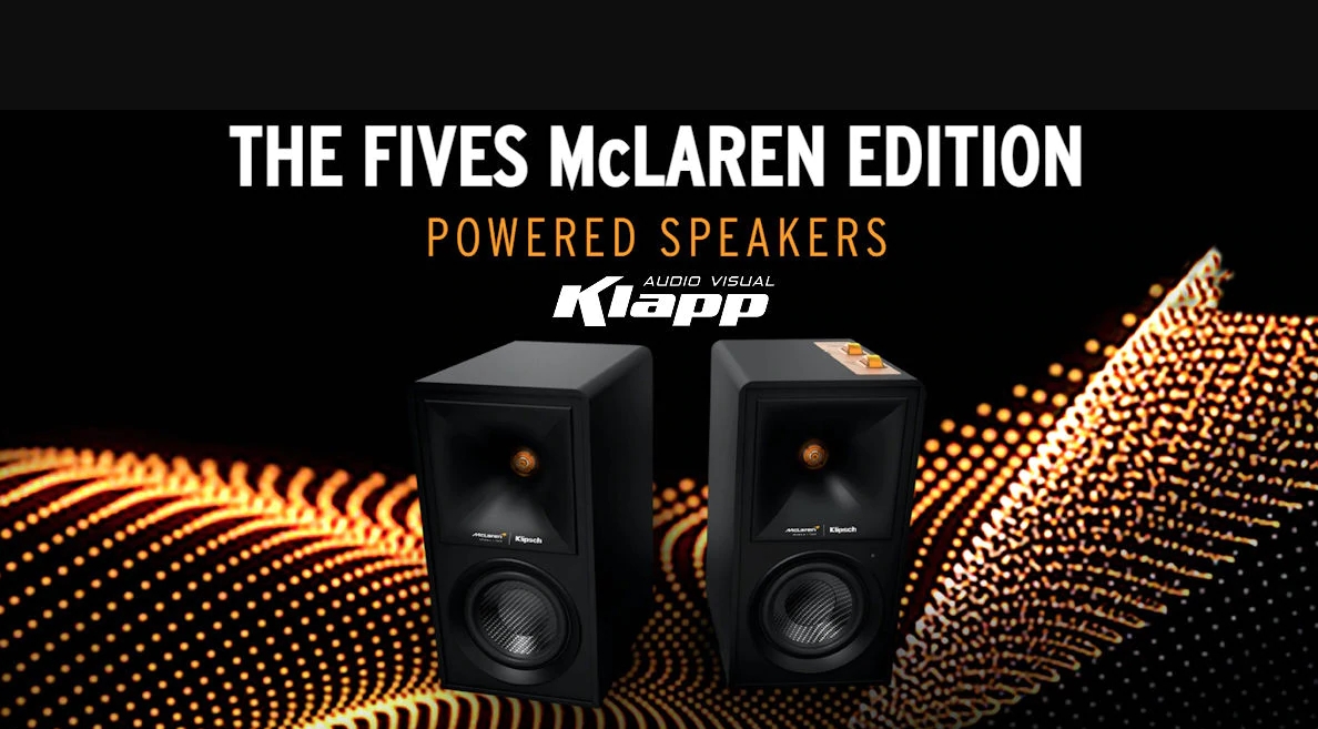 Klipsch The Fives phiên bản đặc biệt McLaren Formula 1 đẹp như thế nào?