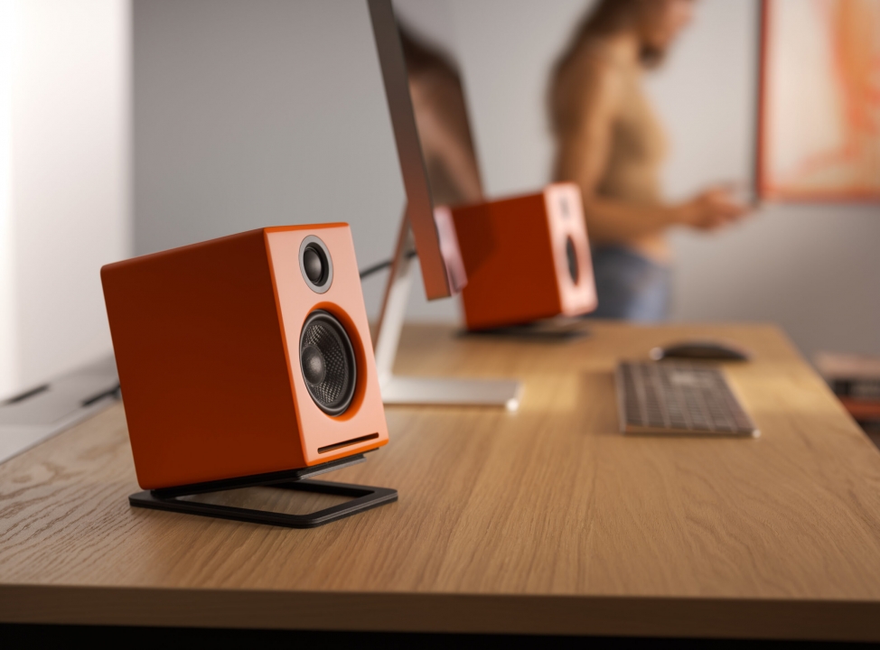 Loa Audioengine A2+ Wireless ra mắt phiên bản màu mới Matte Orange số lượng có hạn