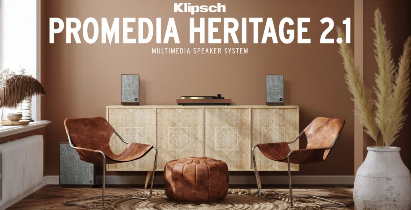 Loa bluetooth ProMedia Heritage 2.1 của Klipsch sẽ nâng tầm âm thanh tại nhà