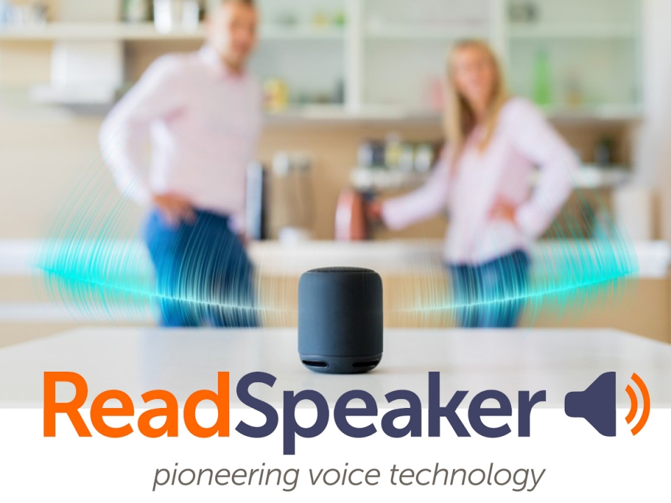 ReadSpeaker giới thiệu Công cụ TTS tăng tốc phát triển giọng nói trên loa Bluetooth