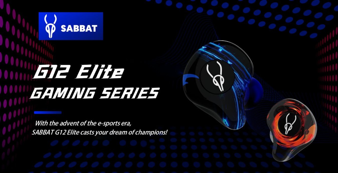 Sabbat giới thiệu tai nghe true wireless gaming mới Sabbat G12 Elite