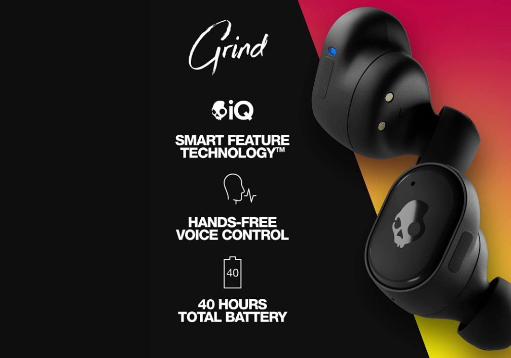 Tai nghe true wireless Skullcandy Grind dành cho người dùng thích nghe bass