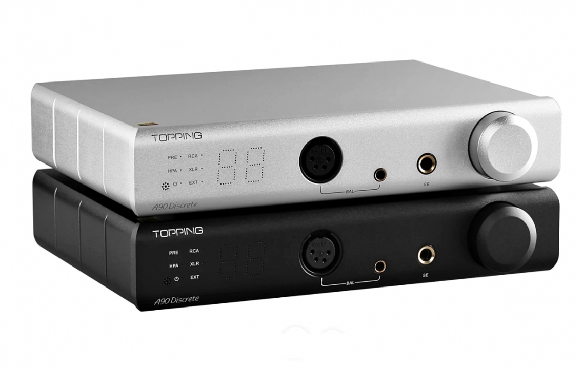 Topping A90 Discrete mẫu headphone amp/preamp mới từ Topping