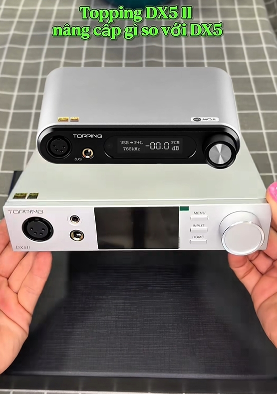 Topping DX5 II nâng cấp gì so với topping DX5