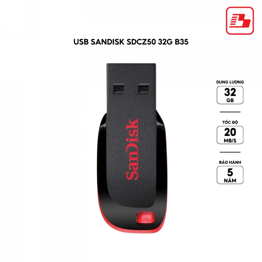 USB SanDisk Cruzer Blade SDCZ50