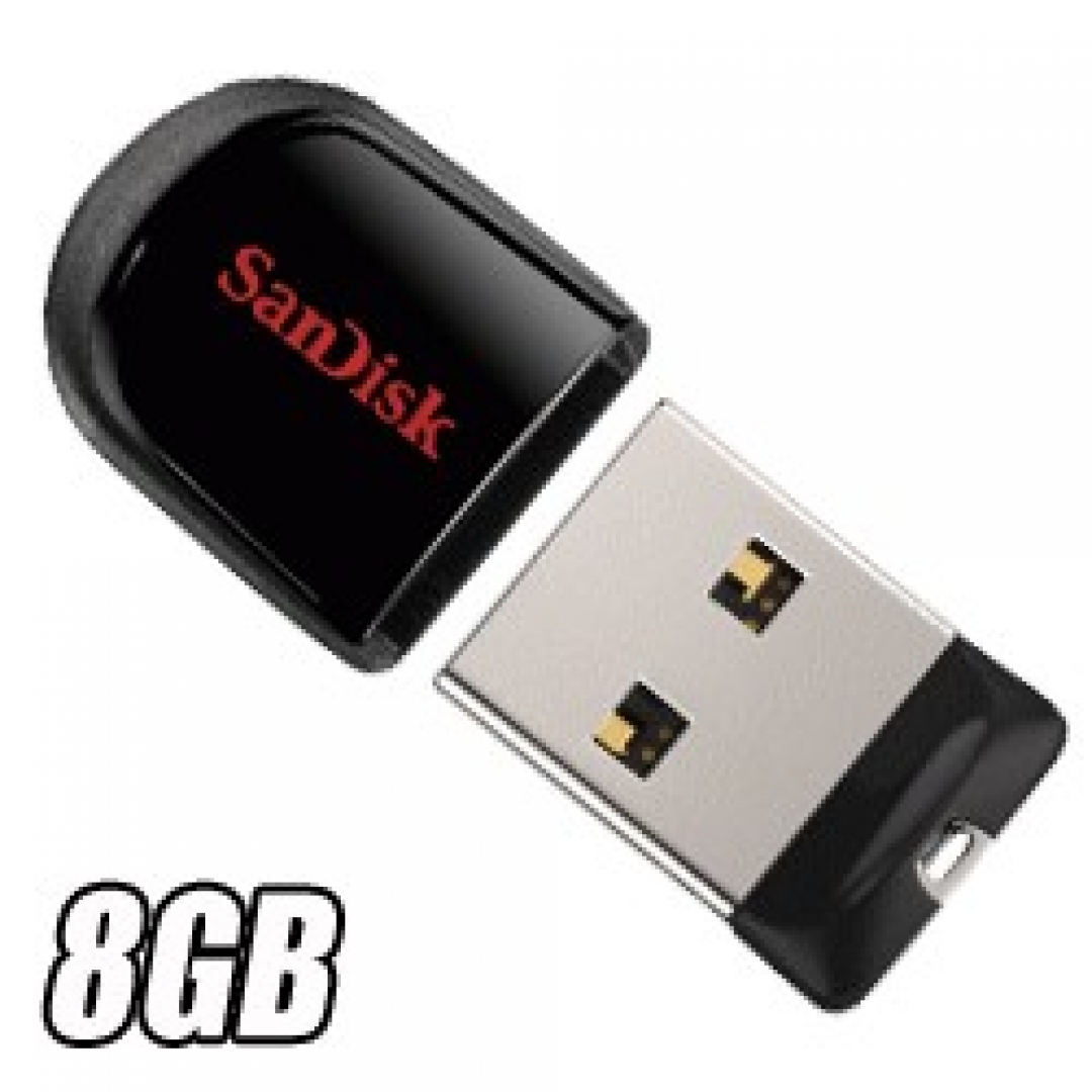 USB SanDisk Cruzer Fit 8GB USB 2.0 (Loại Giành cho xe ô tô)