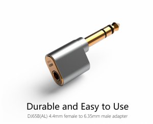Giắc chuyển đổi 4.4 ra 6.3 ddHiFi DJ65B(AL) 